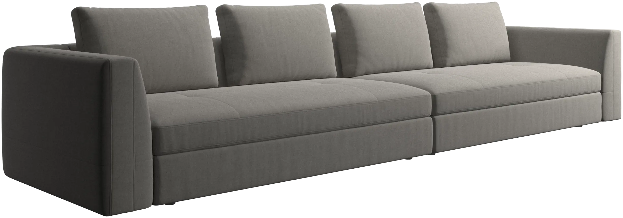 Bergamo sofa with round lounging unit,ライト | sofa